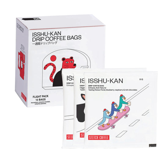 Isshu-Kan Flight Box Drip Coffee Bags