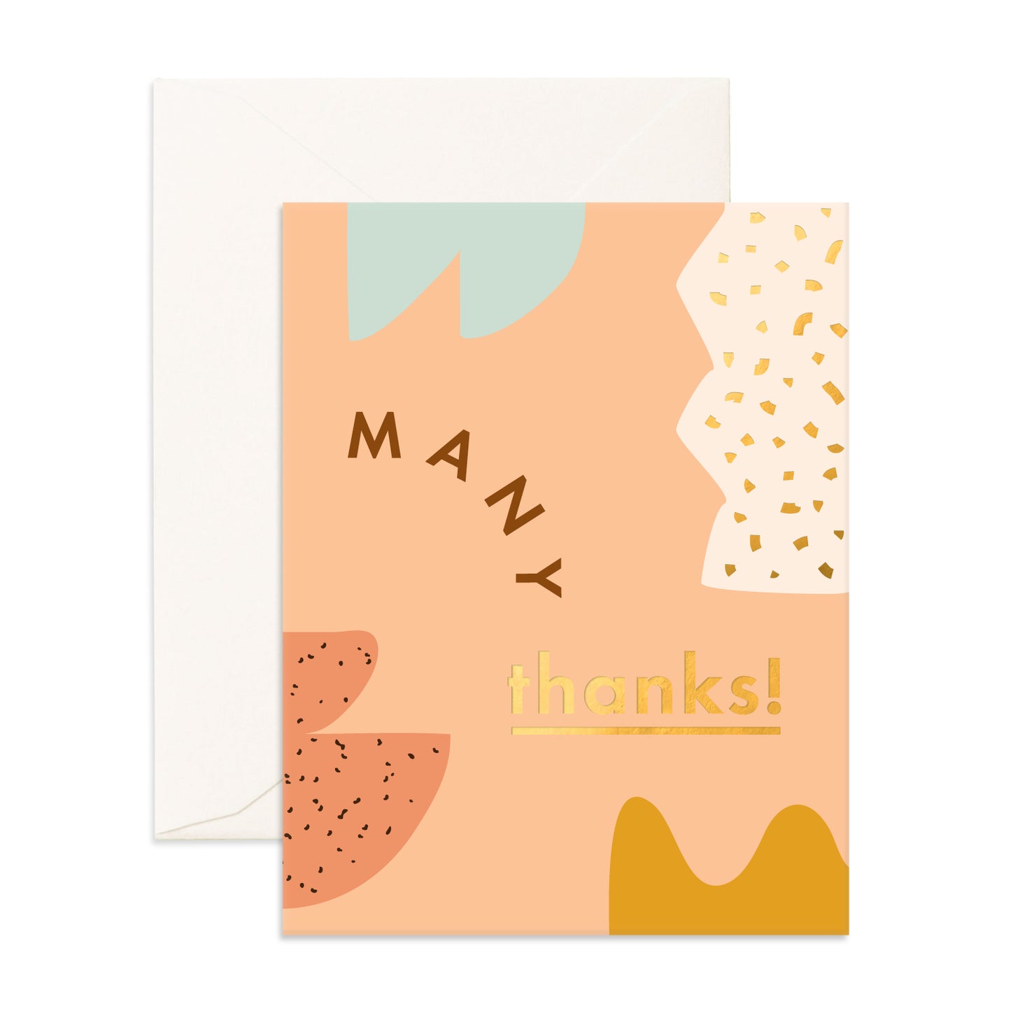 Many Thanks Greeting Card