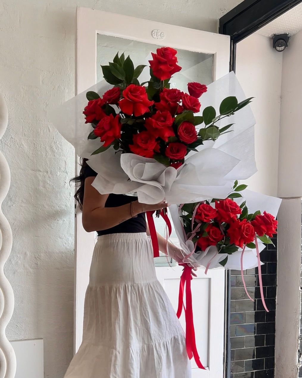 Premium Red Roses Valentine's Day Melbourne Flower Delivery, Pick up and Delivery Available