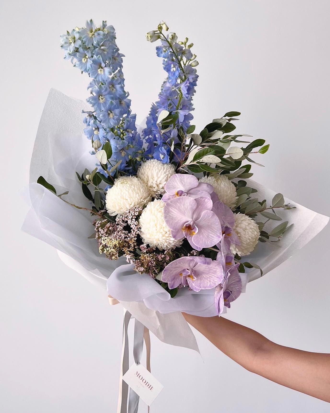 Pastel Dreams Bouquet - Moodie Studios Flowers Coffee Gifts Melbourne Florist