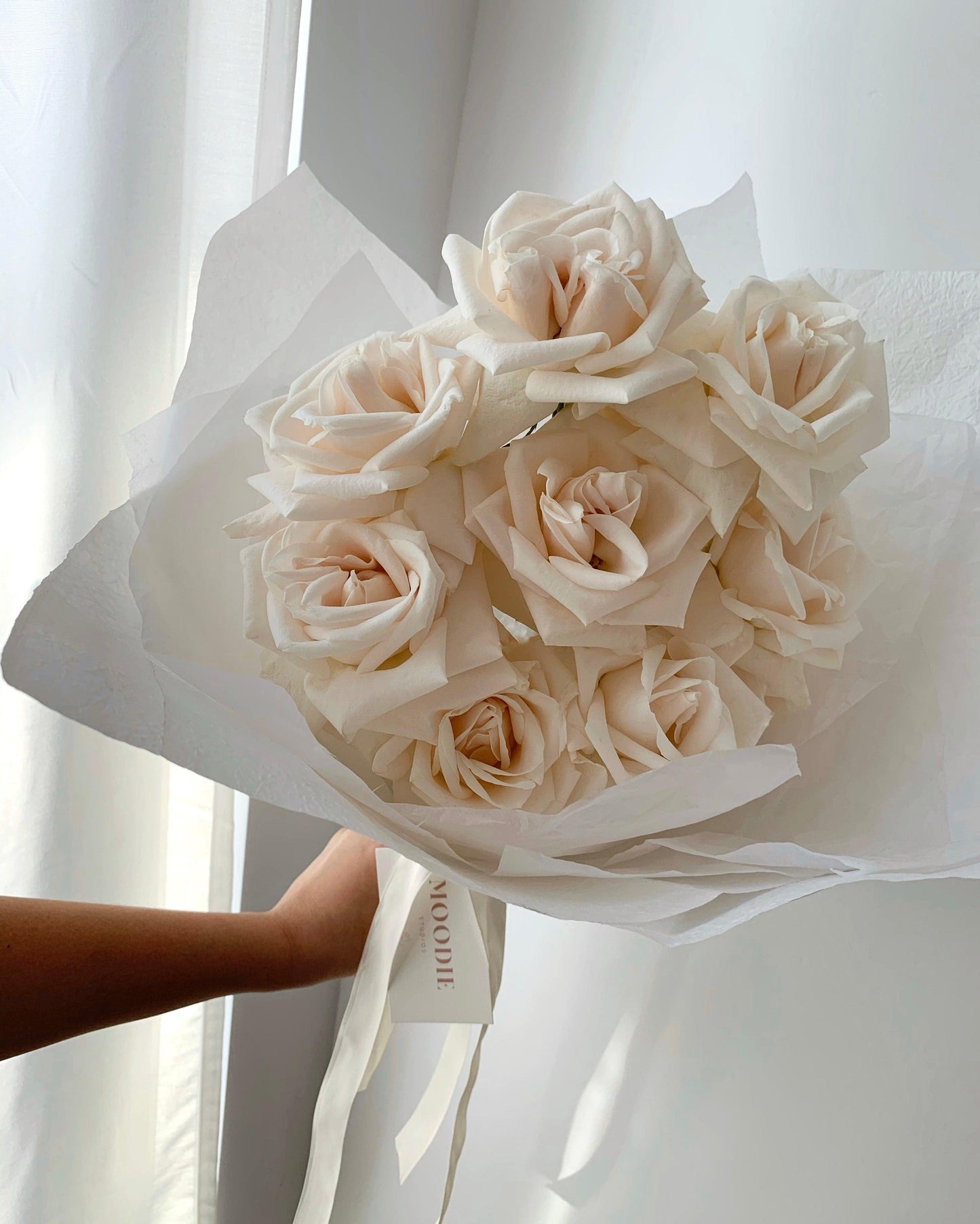 Peaches n Cream - Premium Roses - Moodie Studios