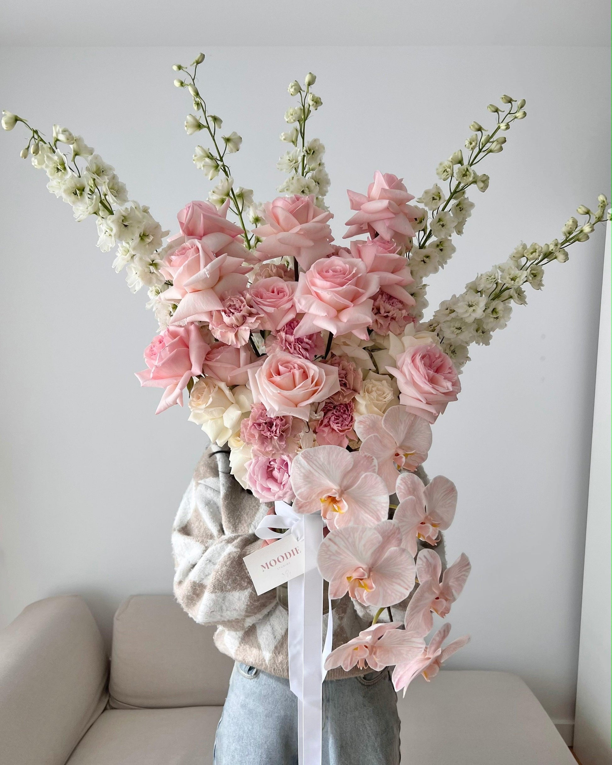 Pink Lemonade Bouquet - Moodie Studios Melbourne Florist Fresh Flowers