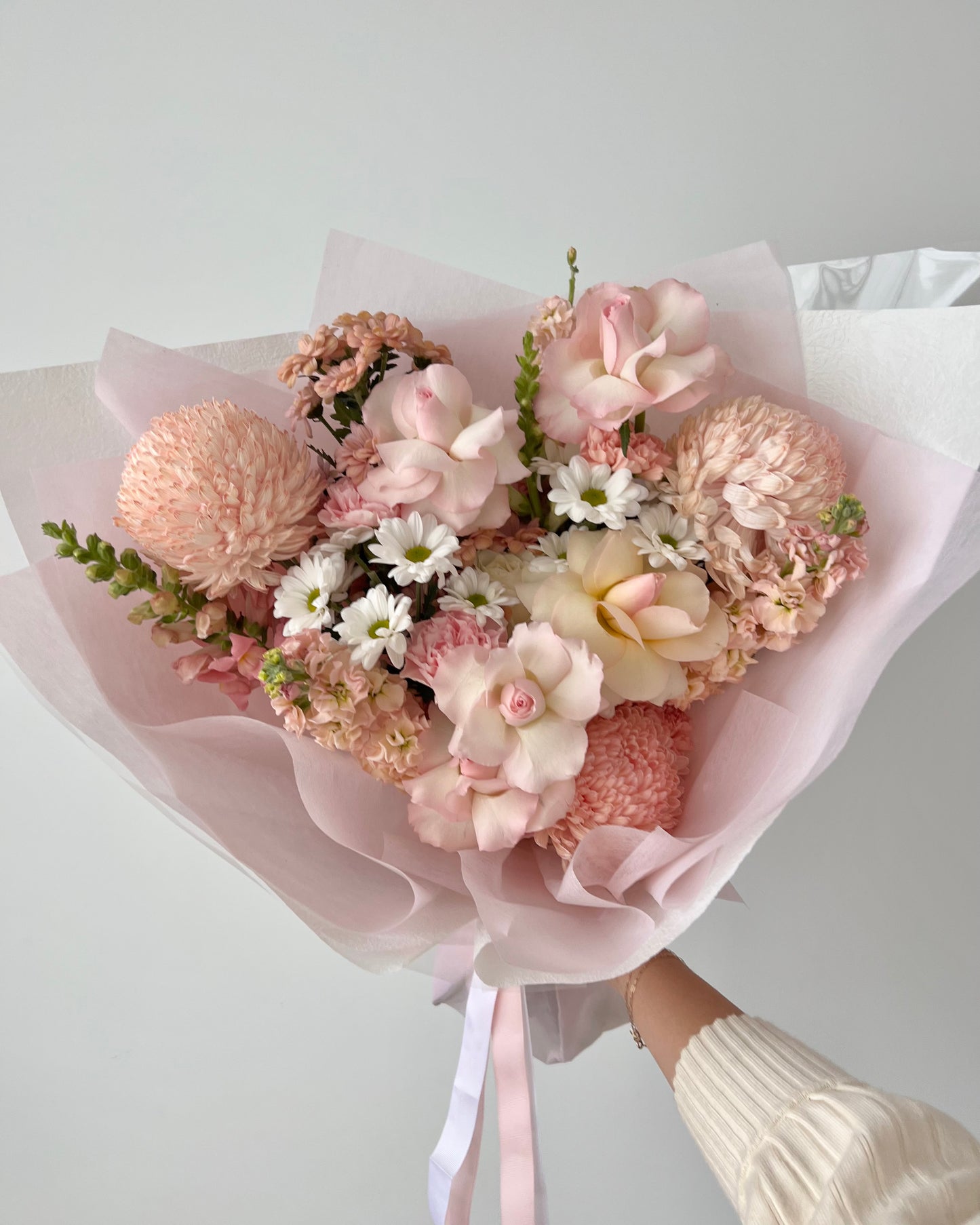 Peach Of My Heart - Moodie Studios Fresh Flowers Melbourne Florist