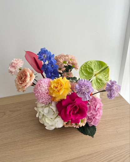 Flower Clouds + Bud Vases