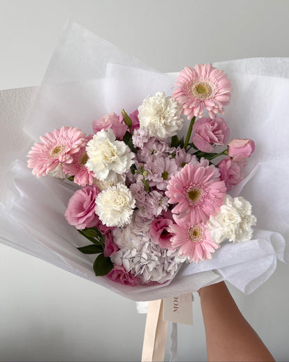 Marshmallow Bouquet - Moodie Studios Melbourne Florist Fresh Flowers