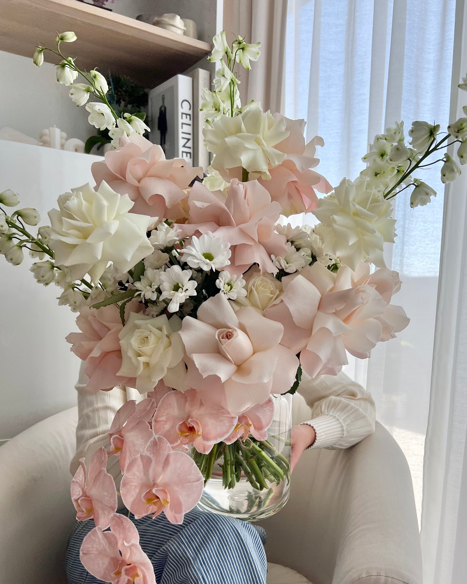 Pink Lemonade Bouquet - Moodie Studios Melbourne Florist Fresh Flowers